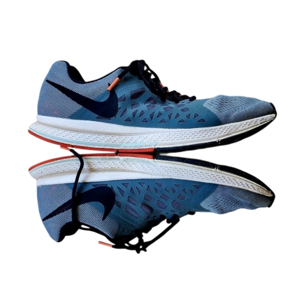 Nike Zoom Pegasus 31 Men’s Size 12 Dark Gray/Orange  Running Shoes - Picture 8 of 14